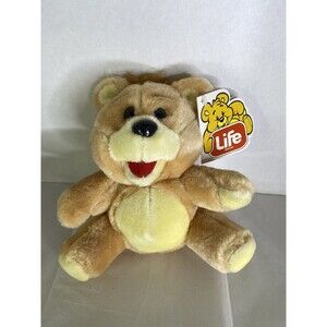 VTG Life Brand Bear Teddy Plush Stuffed Animal Toy Shoppers Mart With Tag
